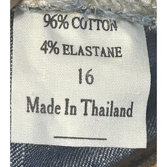 Racing Sun‎ Womens Size 16 Blue Jeans - Picture 6 of 9